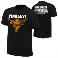Футболка The Rock "Finally!", футболка рестлера Скала "Finally!"